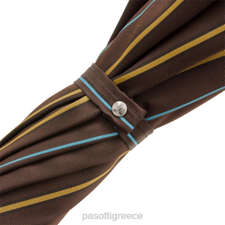 ομπρέλα | PASOTTI 478 bruce-7 115 - ριγέ ομπρέλα με λαβή σκύλου 2N6B8149 άνδρες